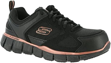 Amazon.com | Skechers Women's Golden Heart Sneaker, Black Gold, 6